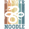 Snake Danger Noodle Retro