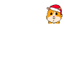 Cochon d’Inde Pixélisé Noël Drôle