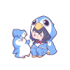 cute penguin costume
