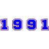 1991 Year Number