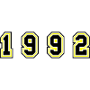 1992 Year Number