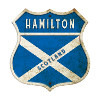 Drapeaux de l'Écosse Hamilton