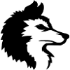 Alpha Wolf Cool Logo