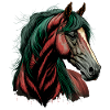 Visage de cheval