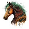 Head of a Ponny