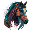 Cheval de course