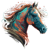 Breathtaking Horse Illustration