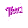 Nom Traci personnalisé