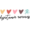 Cute Hearts Dysautonomia Awareness