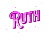 Ruth's name personalized