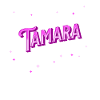 Nom Tamara personnalisé