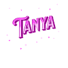 Tanya name personalized