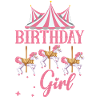 Carrousel Fête d’anniversaire Fille d’anniversaire