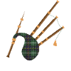 Bagpiperist Bagpiper Scotsman Bagpipe