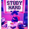 Study Hard AI Art