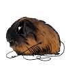 Meerschweinchen Zombie