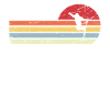Sun and retro lines - Skiing -