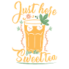 Ici pour le thé sucré