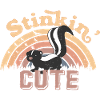 Stinkin' Cute - Cute skunk