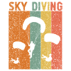 Sky Diving Parachute Jump