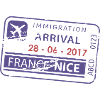 Tampon Nice immigration