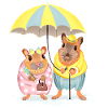 Mr. and Mrs. Hamster