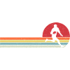 Retro Rugby Player