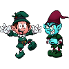 Naughty And Nice Christmas Elf