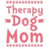 Therapy dog mom
