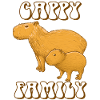 Capybara Familie Capy Family