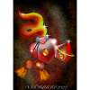 coeur flame FLACON