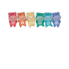 Rainbow Flag Gay Pride LGBTQ Hippo