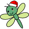 Libellule Noël Libellule Noël