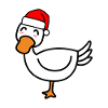 Duck Comic Christmas Xmas