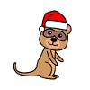 Suricate Comic Noël Noël