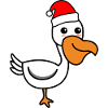 Pelikan Comic Christmas Xmas
