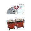 Bongo Drums Drum