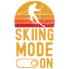 Ski Mode på retro vintage