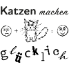 Katzen machen glücklich