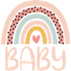 Bébé Mignon Arc-en-ciel