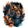 Tiger in the Jungle