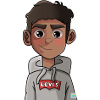 Cartoon Levi ́s Boy