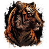 Majestic Tiger Portrait