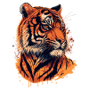 Tiger - Digital Artwork