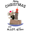 Christmas, Axolotl, lighthouse Bremerhaven
