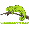 Chameleon Papa Caméléon Papa Biologiste