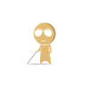 blind walking blindness