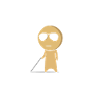 blind walking blindness