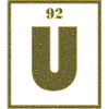 Uranium - U 92 - GOLD