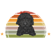 Chien Doodle Black Goldendoodle